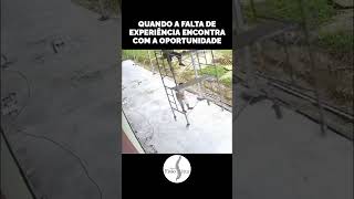 QUANDO A FALTA DE EXPERIÊNCIA ENCONTRA A OPORTUNIDADE shortsvideo [upl. by Adelina]