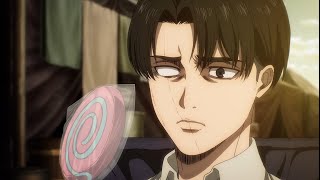 Retired Levi Gives Candy to Kids  Levi Ending Scene [upl. by Andromache]