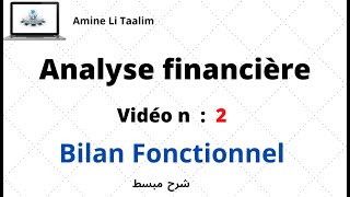 Analyse Financière  Bilan Fonctionnel [upl. by Ahsain]