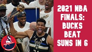 Reacting to Giannis Bucks 2021 NBA Finals Victory over Phoenix Suns  The Slumpbuster Podcast [upl. by Denby576]