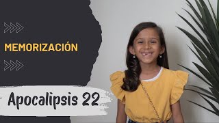 Reto de memorizar la Biblia ¡Recitando Apocalipsis 22 de memoria ¡Yo educo en Casa [upl. by Etteniuqna52]