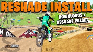 MX Bikes Tutorials How to Install ReShade  Presets on MX Bikes NOV 2023 [upl. by Kellby]