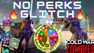 😱NO Perks Glitches😱COD Cold War Zombies Glitches🔥 [upl. by Ttoile]