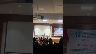 Mirlongki Rongphar Live at Freshers2024 Guwahati university unitGGKSA [upl. by Anilek]