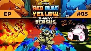 IM SCARED  Pokemon Red  Blue  Yellow 3WayVersus EP05 [upl. by Onfroi587]