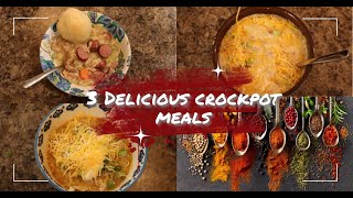 3 Delicious Crockpot Recipes for Winter Evenings [upl. by Yeldar739]