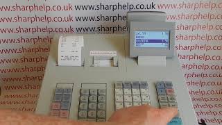 How To Work A Retail Cash Register Cashier Training Tutorial [upl. by Aeirdna871]