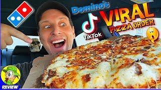 I Tried the VIRAL TikTok® Pizza from Dominos® 🎲⏰🍕 Was It Worth The Hype 😲 Peep THIS Out 🕵️‍♂️ [upl. by Mellins]