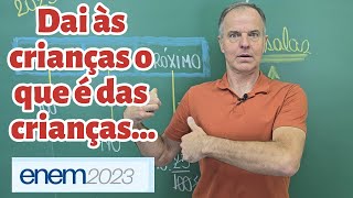 ENEM 2023 Em janeiro do ano passado a direção de uma fábrica abriu uma creche para os filhos de seu [upl. by Adiene]