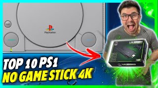 OS 10 MELHORES JOGOS DE PS1 DO GAME STICK 4K LITE [upl. by Chaffin]