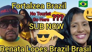 🇧🇷 Fortalzea Brazil Beaches Where Tourist Dont Go [upl. by Ahsino]