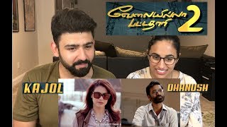 VIP 2 Trailer Reaction  Dhanush Kajol Tamil Film Reaction  by RajDeep [upl. by Alikahs]