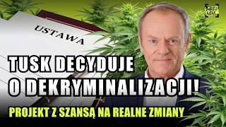 TUSK ZDECYDUJE O DEKRYMINALIZACJI ZIOŁA MA NA TO 30 DNI [upl. by Araem]