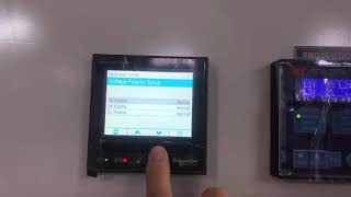 SETTING MULTIMETER PM8000 SCHNEIDER [upl. by Akinihs463]