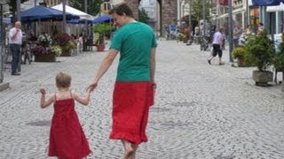 German Dad Helps Son By Wearing a Skirt [upl. by Thisbe789]