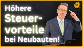 Bis zu 49 Abschreibung in 10 Jahren  Lohnt sich Neubau jetzt [upl. by Kellina274]