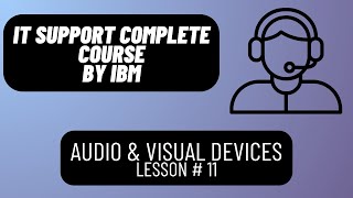 Audio amp Visual Devices  Lesson 11 [upl. by Tonie849]