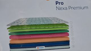 sleepwell mattress pro Nexa premium Review 6x6x6 31400 2 pillows free [upl. by Veal214]