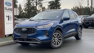 2023 Ford Escape PHEV  LED Headlights Heated Front Seats NAV Review  Island Ford [upl. by Ardnasac]