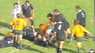 Wallabies v All Blacks 1992  Ballymore Brisbane Highlights  Part 1 [upl. by Robena]