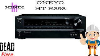 ONKYO HTR393 DEAD PIECE PROTECTION PROBLEM REPAIR SUCCESSFULLY 51AV RECEIVER SUCCESS youtube [upl. by Eyde]