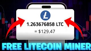 Free Litecoin Miner 10 per day  Best free cloud mining website [upl. by Hterag734]