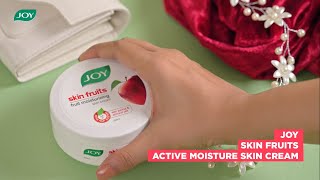 Joy Skin Fruits Fruit Moisturizing Skin Cream  Jojoba and Almond Oil [upl. by Acilef]