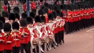 No7 Company Coldstream Guards Trooping their Colour 2016 [upl. by Aninaig153]