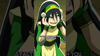 5 facts about toph you cant see avatar avatarthelastairbender [upl. by Hadlee595]