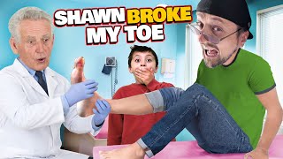 Shawn Broke My Toe FV Family clickbaityish [upl. by Sheela]