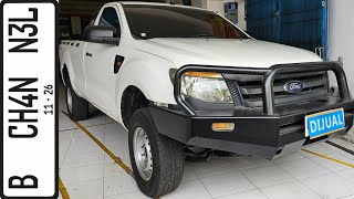 In Depth Tour Ford Ranger Single Cab P375 2012  Indonesia [upl. by Lodnar]