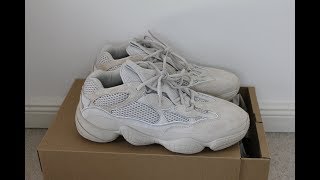 Unboxing Adidas Yeezy 500 Blush [upl. by Stedt]