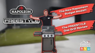 The Napoleon FREESTYLE Gas Grill Review  Napoleons NEW Budget Model [upl. by Naaitsirhc]