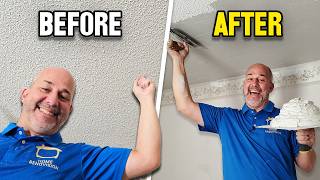 How to Get Rid of Popcorn Ceilings Safely [upl. by Norvil953]