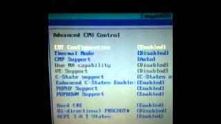 Acer aspire one Bios unlocked [upl. by Kulsrud985]