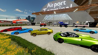 Opening the BEST Airport Ever  Farming Simulator 22 [upl. by Khosrow]