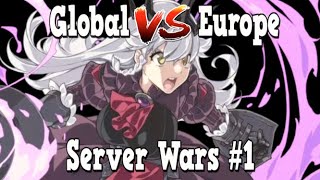 RTA Server Wars 1 Global vs Europe Epic Seven [upl. by Atilrak]