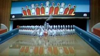 Wii Sports Resort Bowling 100 Pin Game Daddy and Tibo [upl. by Asia]