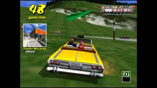 Crazy Taxi Sega Dreamcast 60FPS [upl. by Ybrad920]