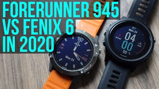 Garmin Fenix 6 vs Forerunner 945  Theyre Not So Different Anymore [upl. by Welker]