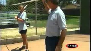 Fixing an Incorrect Stride  Softball Hitting Tips [upl. by Axela]