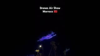 Marrakech Air Show 2024 Drone Light Show  Spectacle Éblouissant de Drones by Drone Cast Company [upl. by Hardan488]