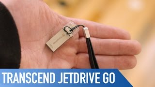 128GB iPhone Flash Drive Transcend JetDrive Go  Lust List [upl. by Ellebyam]