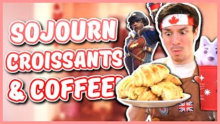 Overwatch 2  SOJOURN CROISSANTS AND COFFEE RECIPE Chef You Wack [upl. by Neelhtak]