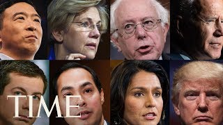 Meet The Democratic Candidates Running For President In 2020  TIME [upl. by Iives221]