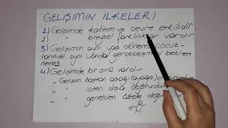 Gelişim Psikolojisi Temel Kavramlar Gelişimin İlkeleri HAP BİLGİLER ÖZET [upl. by Nylanej]