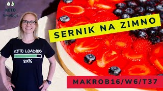 KETO sernik na zimno  najlepszy przepis keto low carb [upl. by Patrica]