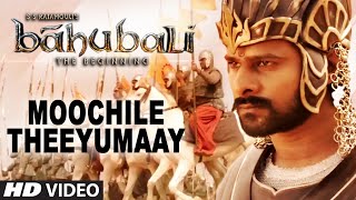 Moochile Theeyumaay Video Song  Baahubali Tamil  Prabhas Rana Daggubati Anushka Tamannaah [upl. by Anirdnaxela732]