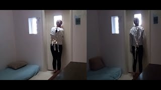 1 CELL 1 STRAIGHT JACKET 1 NIGHT second attempt raw fail video [upl. by Randa296]