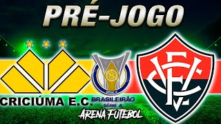 CRICIÚMA x VITÓRIA Campeonato Brasileiro  Narração [upl. by Norab]